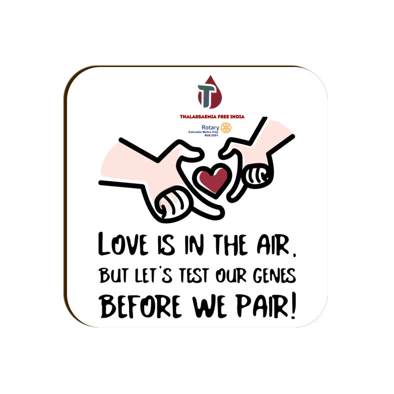 Rotary Club Thalassaemia Awareness Coasters – A Simple Reminder for a Healthier Future (Hard MDF and Acrylic)