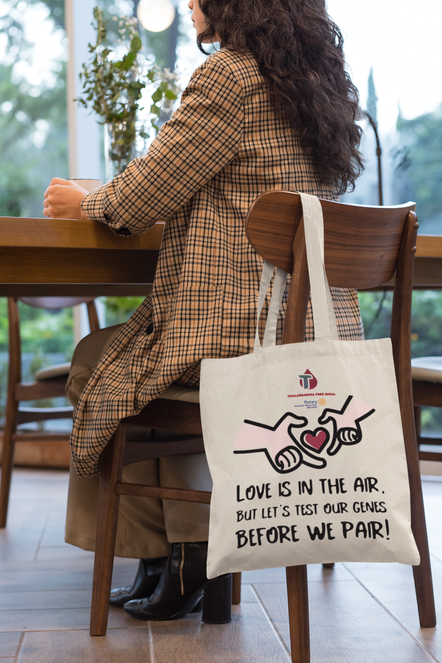Fight Thalassaemia – Get Tested! Canvas Tote Bag